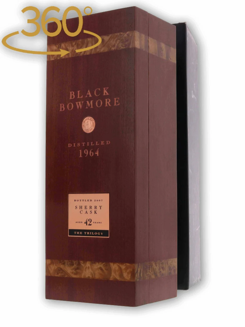 Bowmore Black Bowmore 1964 42 Year Old The Trilogy - Image 2