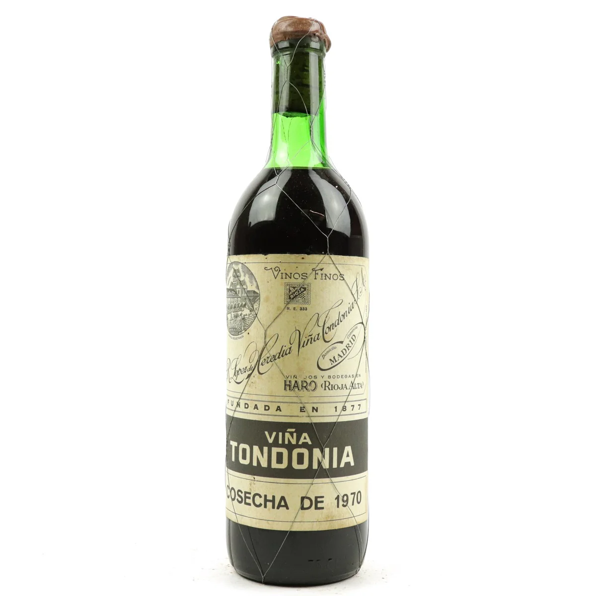 1970 Lopez de Heredia Vina Tondonia Rioja