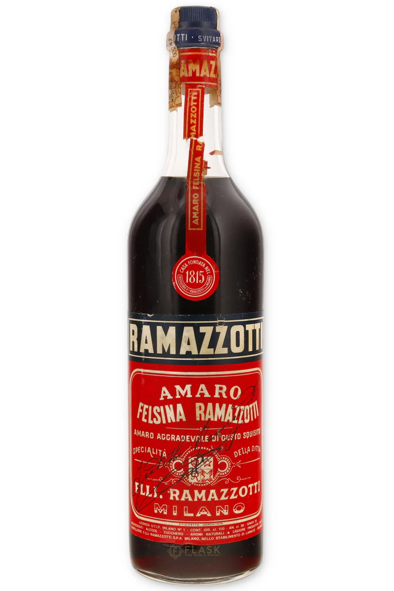 Felsina Ramazzotti Vintage Amaro 1960s 1 Liter