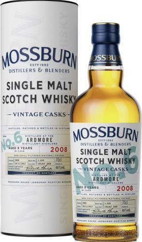 Ardmore Mossburn Vintage Cask No. 6 9 Year Old Single Malt 2008