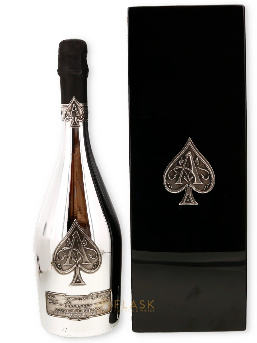 Armand de Brignac Ace of Spades Silver Blanc de Blancs Champagne Gift Box 750ml