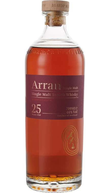 Arran 25 Year Old Single Malt Scotch Whisky