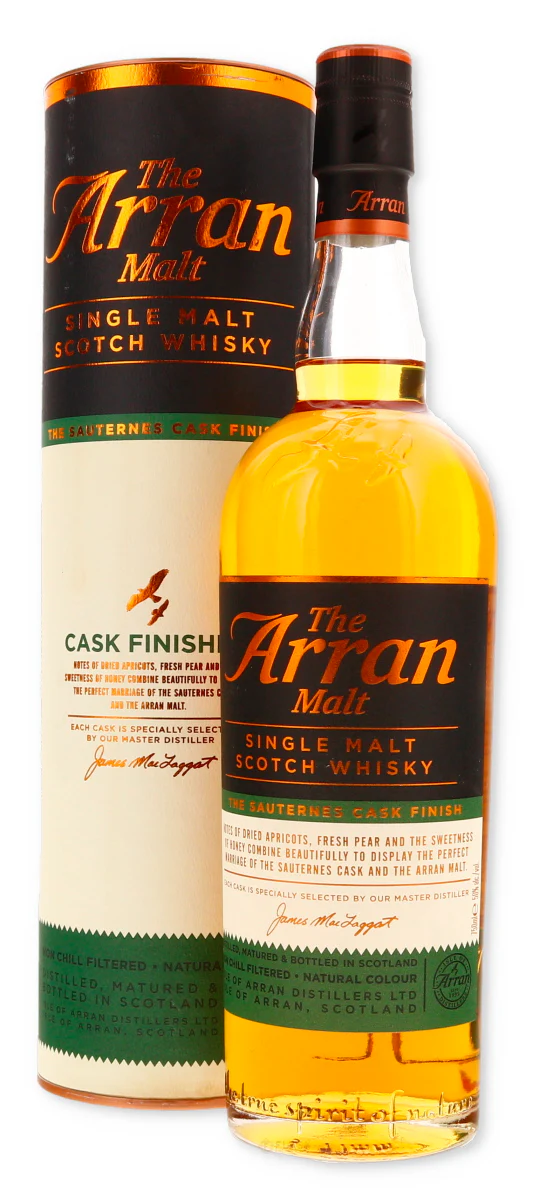 Arran Single Malt Scotch Sauternes Cask Finish