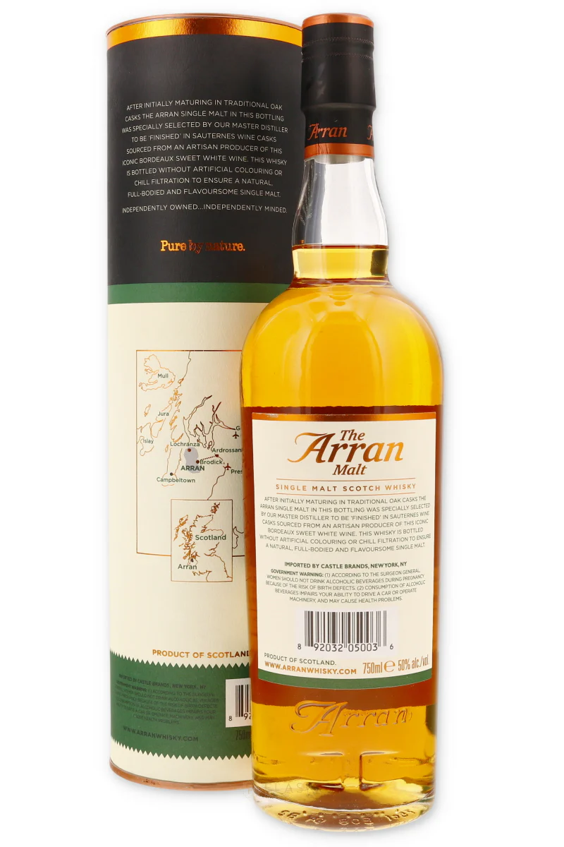Arran Single Malt Scotch Sauternes Cask Finish - Image 2
