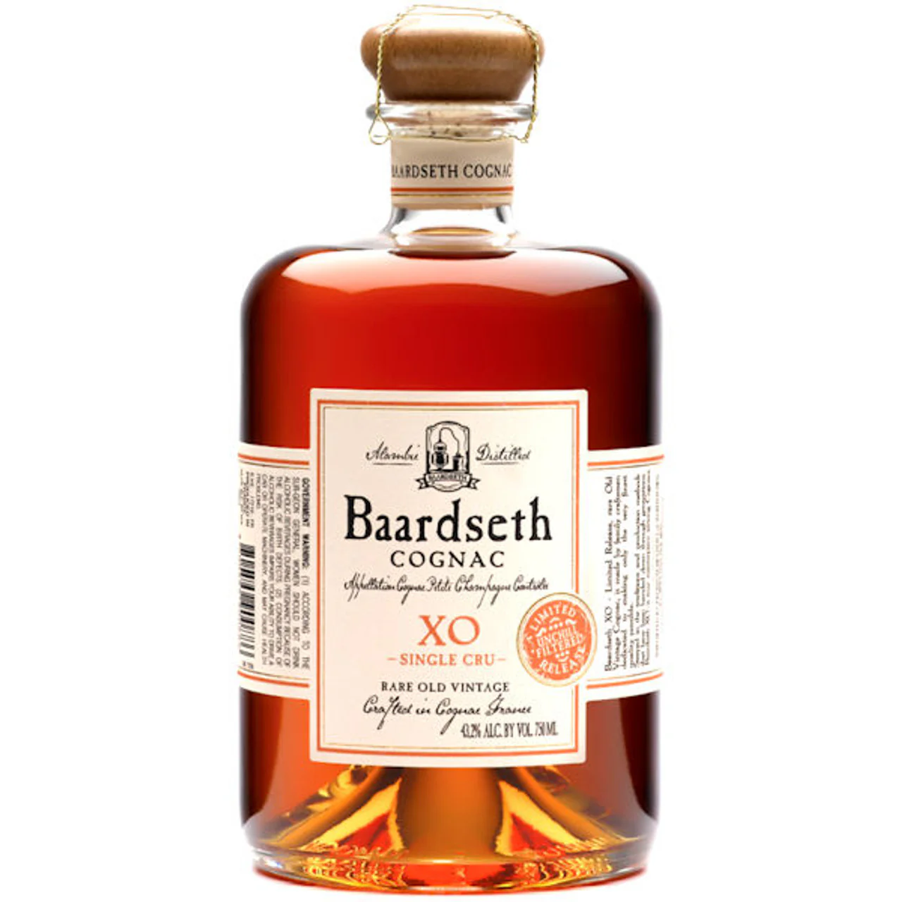 Baardseth XO Single Cru Fine Cognac
