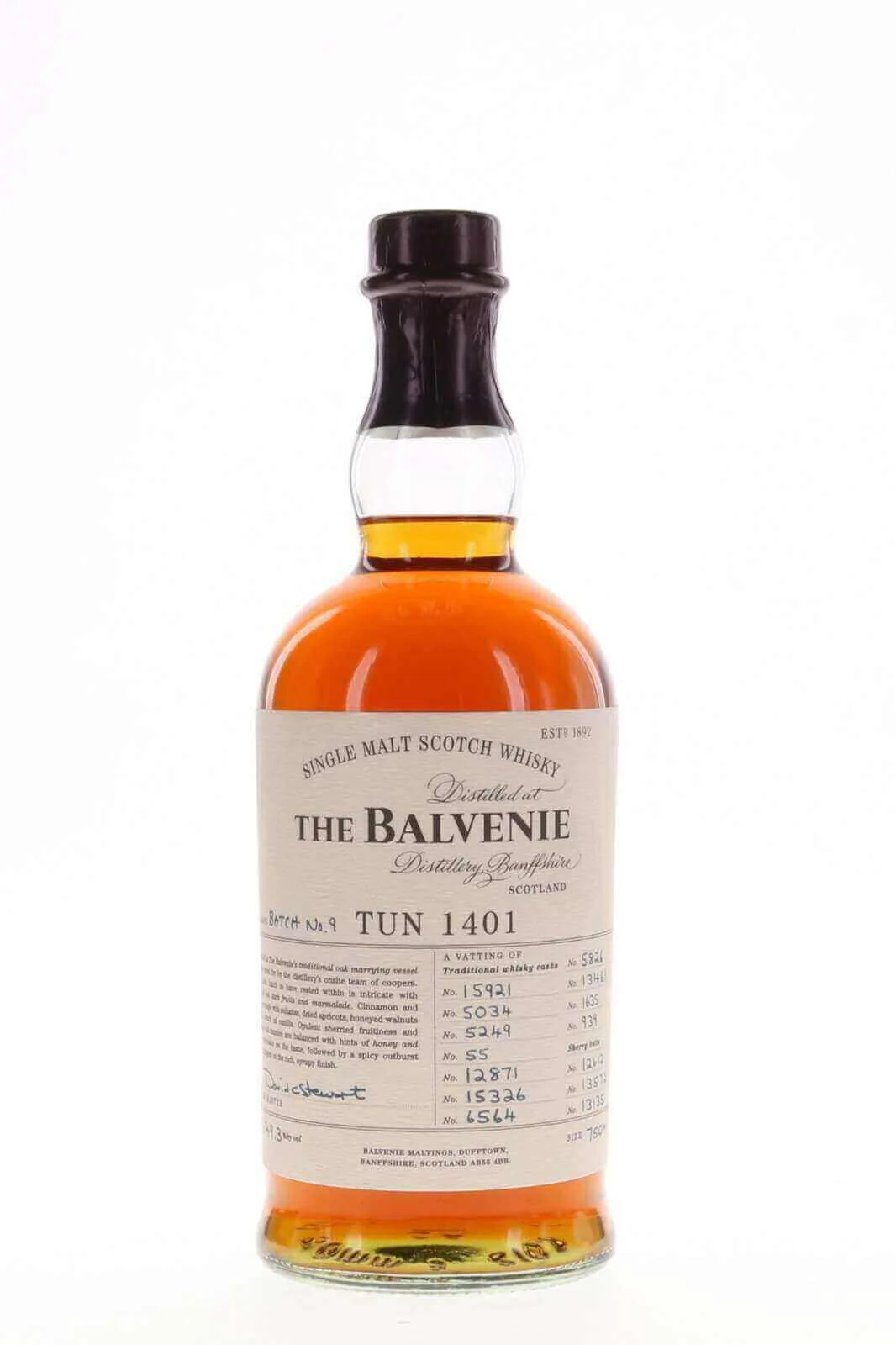 Balvenie Tun 1401 Batch #9 US Exclusive / Original Tube - Image 3