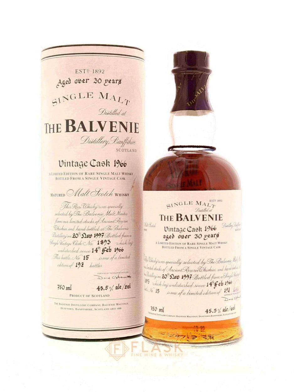 Balvenie 1966 30 Year Old Vintage Cask No.1893 Single Malt - Image 2