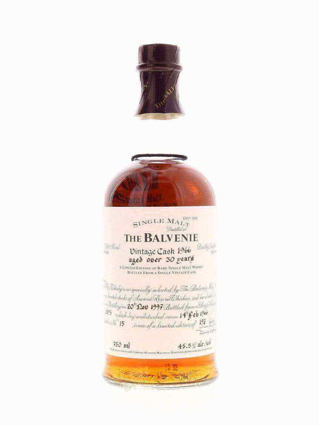 Balvenie 1966 30 Year Old Vintage Cask No.1893 Single Malt - Image 3