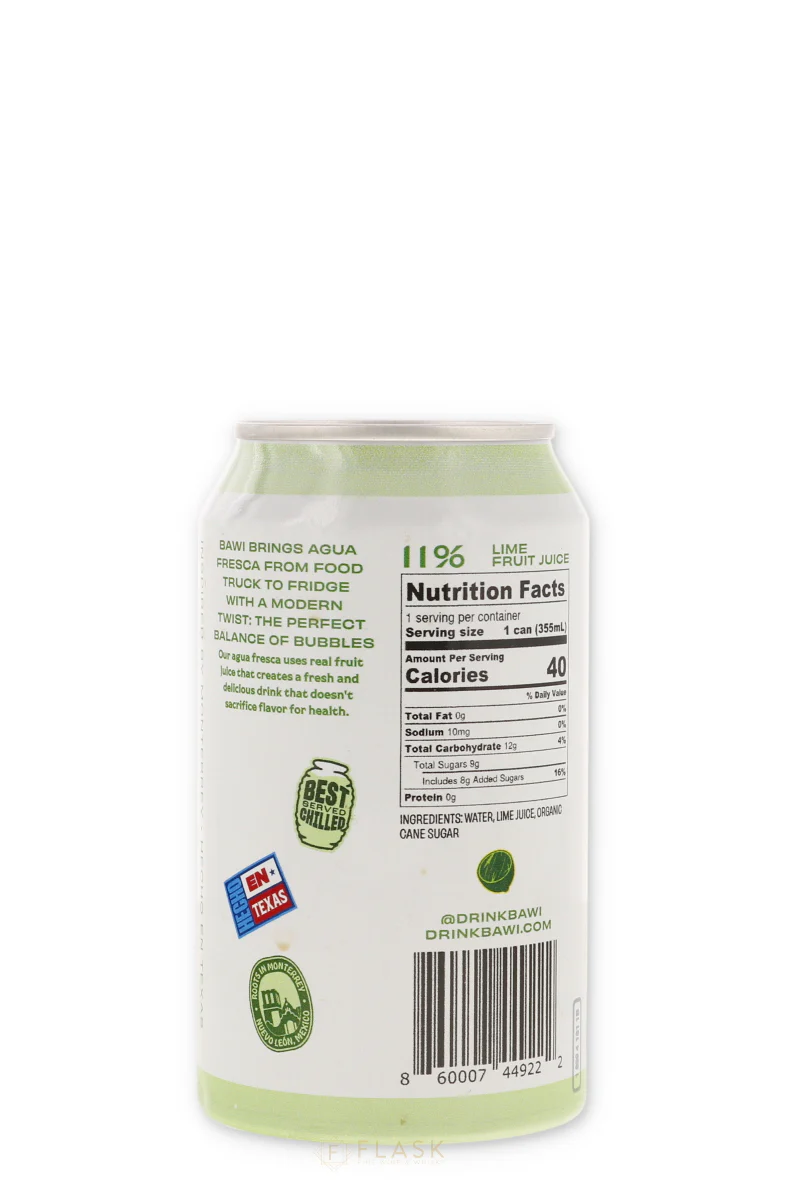 BAWI Sparkling Agua Fresca El Limon 12oz - Image 2
