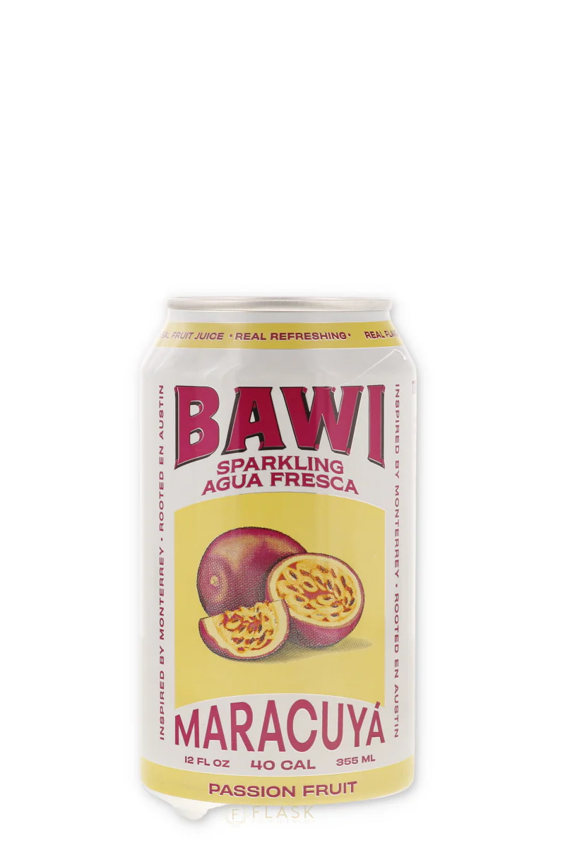 BAWI Sparkling Agua Fresca La Maracuya 12oz