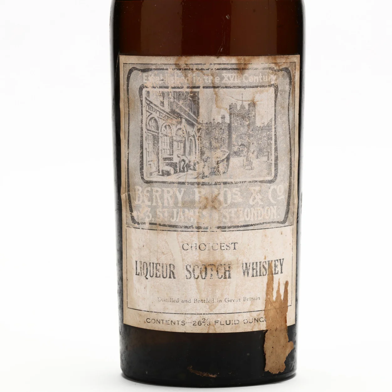 Berry Brothers & Co. Choicest Liqueur Scotch Whisky 1920s - Image 3