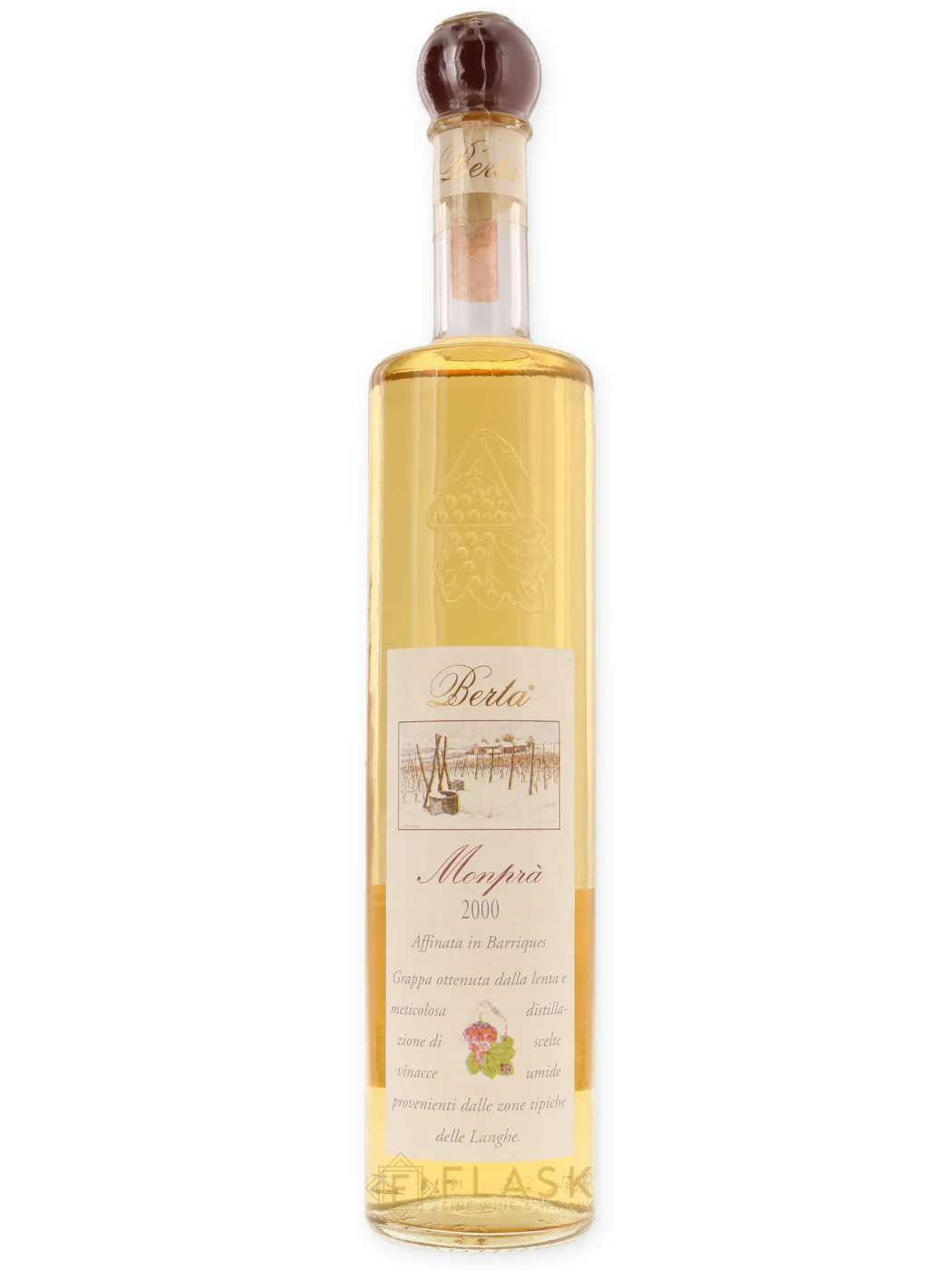 Berta Monpra Affinata Grappa 2000 70cl