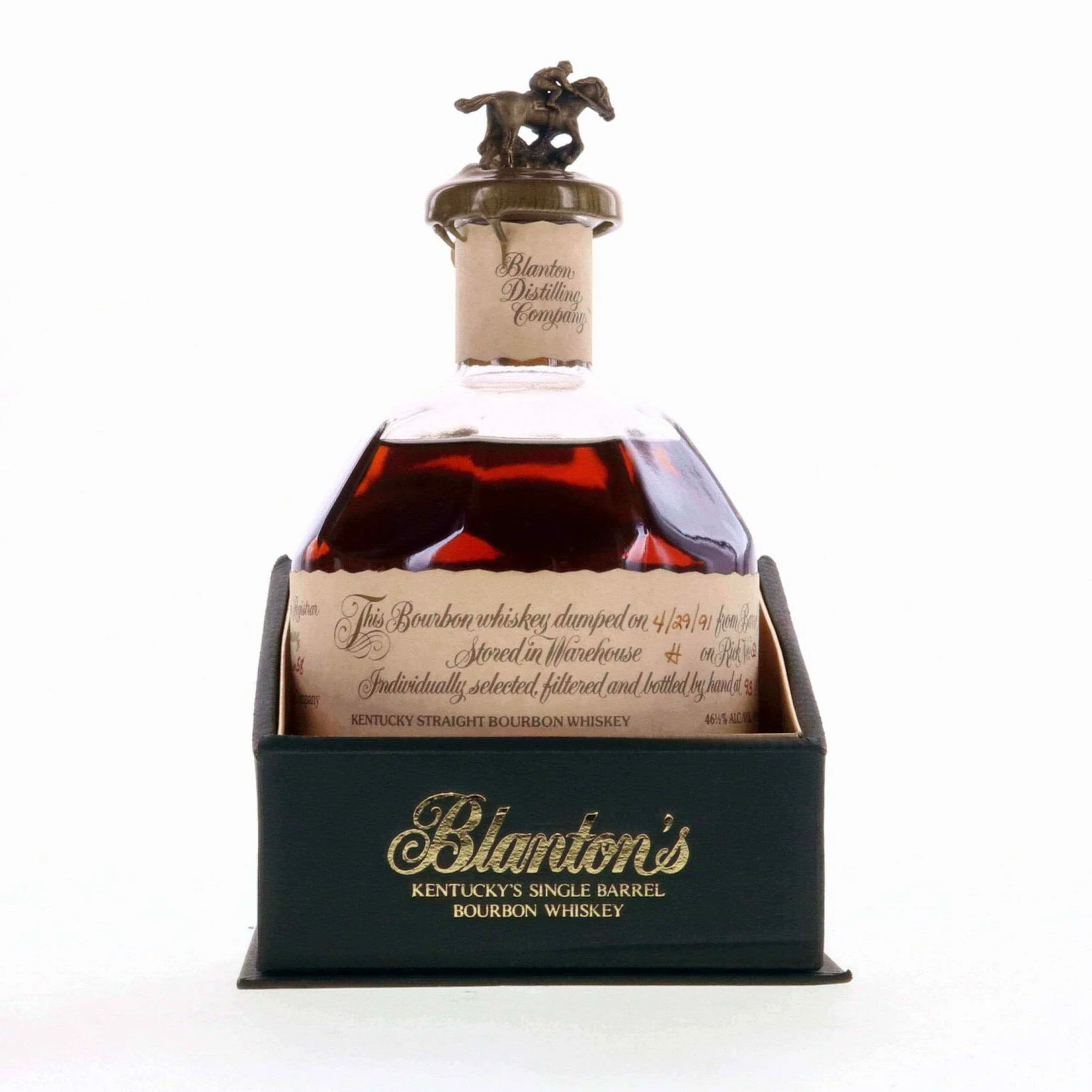 Blantons 1991 Black Box Single Barrel Kentucky Straight Bourbon 750ml