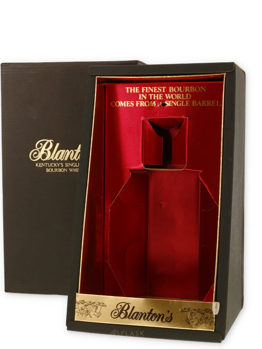 Blantons Cream Label Takara Red Single Barrel Bourbon Dumped 1992 - Image 2