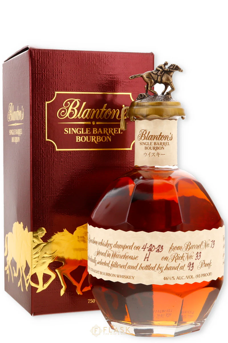 Blantons 'Cream label - Takara Red' Single Barrel Kentucky Straight Bourbon 750ml