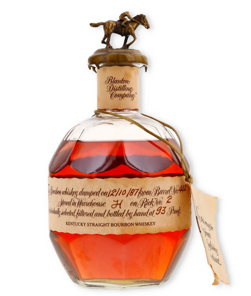 Blantons Single Barrel Bourbon Bottled 1987 [Condition Note]