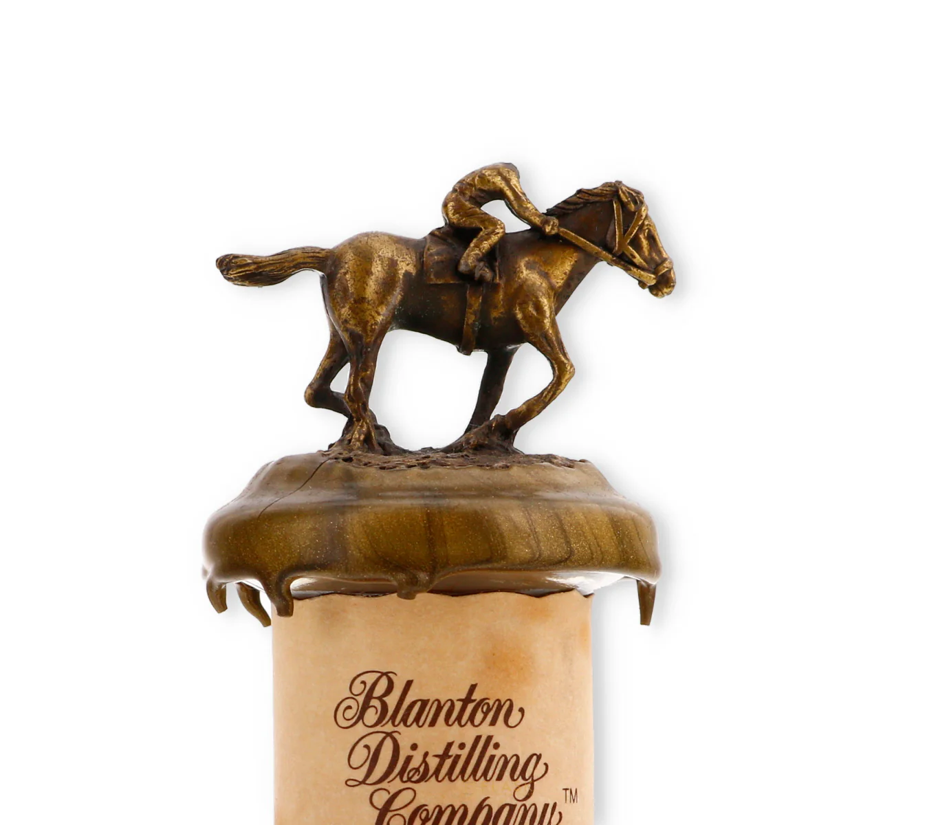 Blantons Single Barrel Bourbon Bottled 1987 [Condition Note] - Image 2