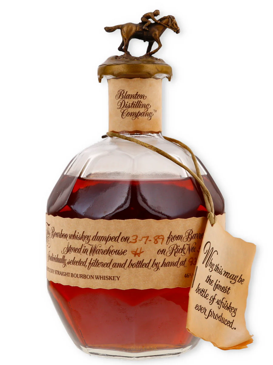 Blantons Single Barrel Bourbon Bottled 3/7/ 1989