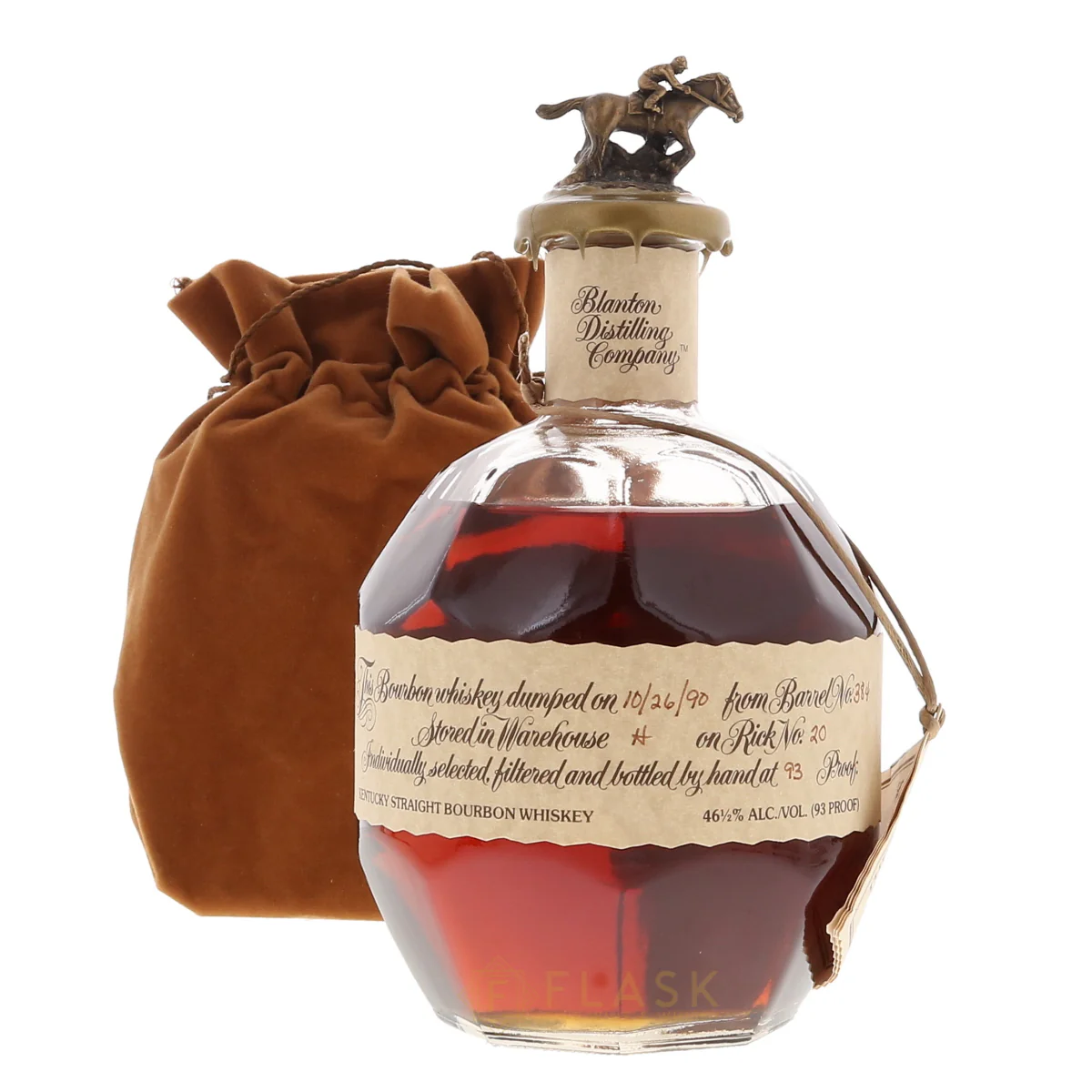 Blantons Single Barrel Bourbon Bottled in 1990