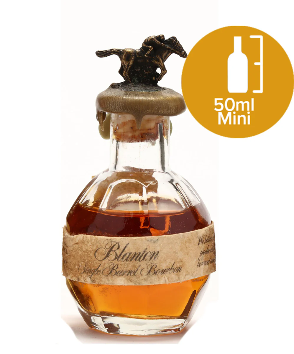Blantons Single Barrel Bourbon Pre-1993 Release 'Type 4' 50ml / Mini Bottle