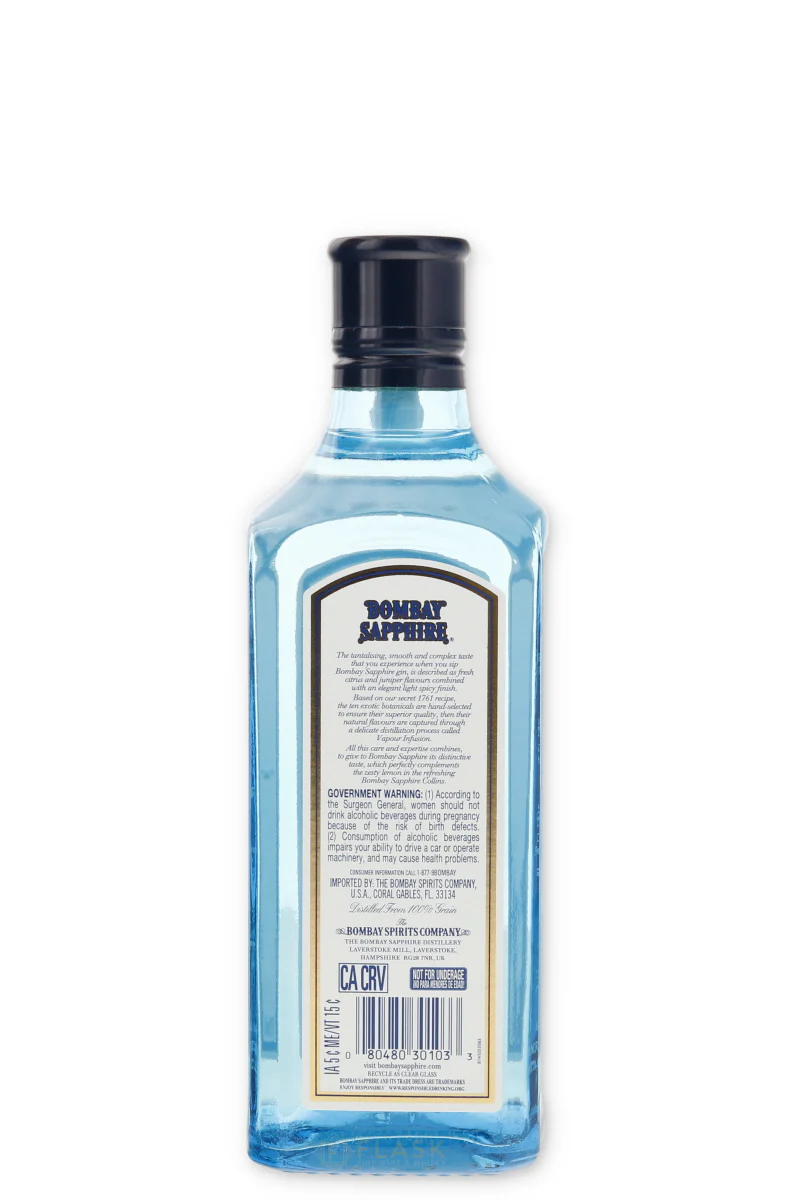 Bombay Sapphire Gin 375ml - Image 2