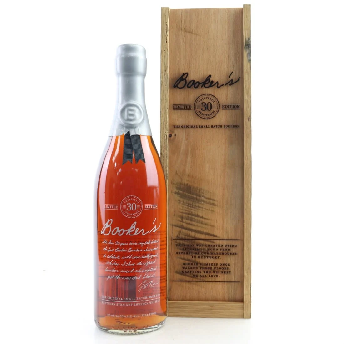 Bookers 30th Anniversary Bourbon with Wood Box
