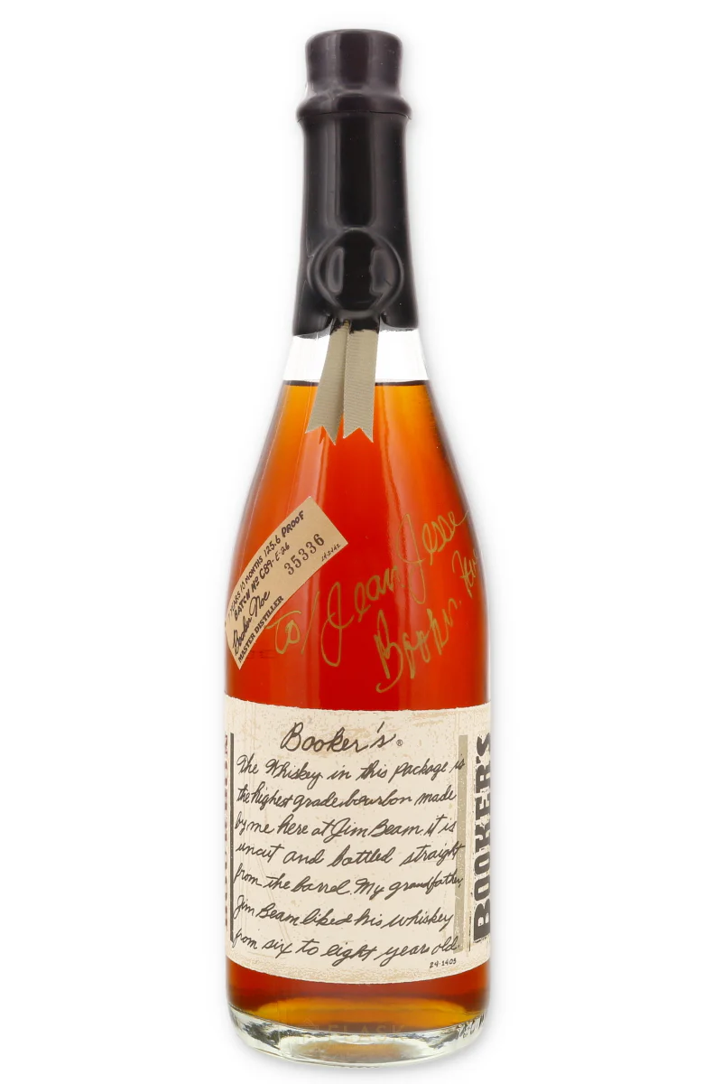Bookers Bourbon Batch C89-E-26 / 1989, Autographed
