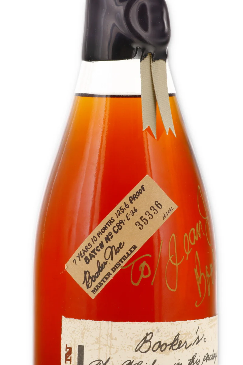 Bookers Bourbon Batch C89-E-26 / 1989, Autographed - Image 4