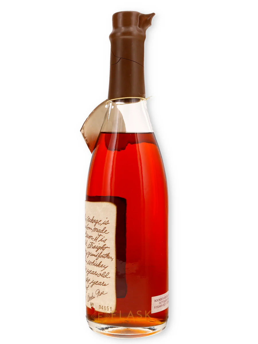 Bookers Bourbon Lot C-B-16-79 121.4 Proof / Distilled 1979 / Wood Box - Image 3
