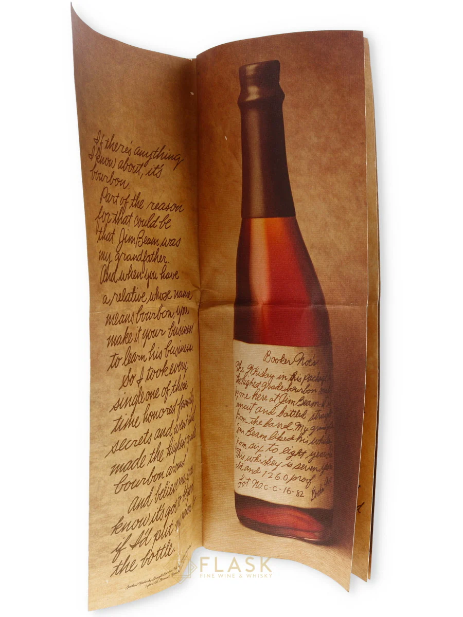 Bookers Bourbon Lot C-B-16-79 121.4 Proof / Distilled 1979 / Wood Box - Image 5