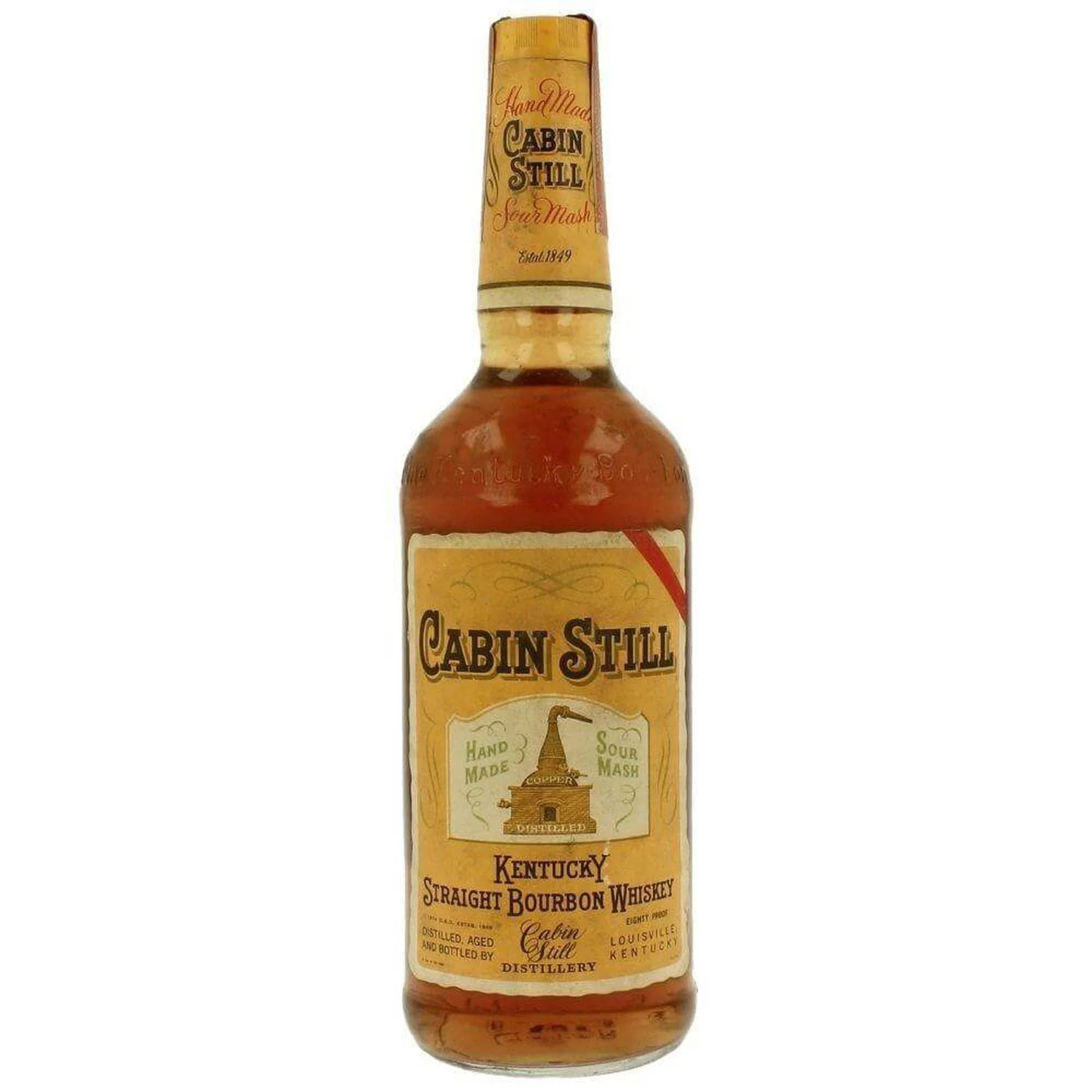 Cabin Still Bourbon 1970s 1.75 Liter
