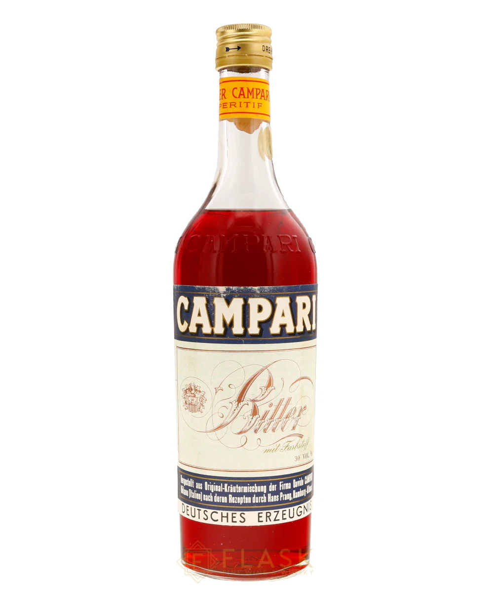 Campari Vintage Bottled 1960s 30% ABV / 60 Proof 750ml
