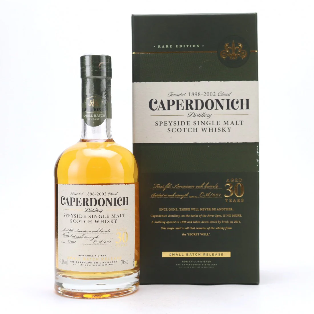 Caperdonich 30 Year Old Small Batch Release