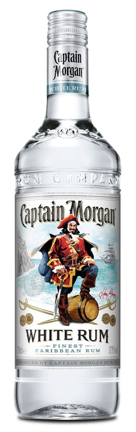 Captain Morgan White Rum 750ml