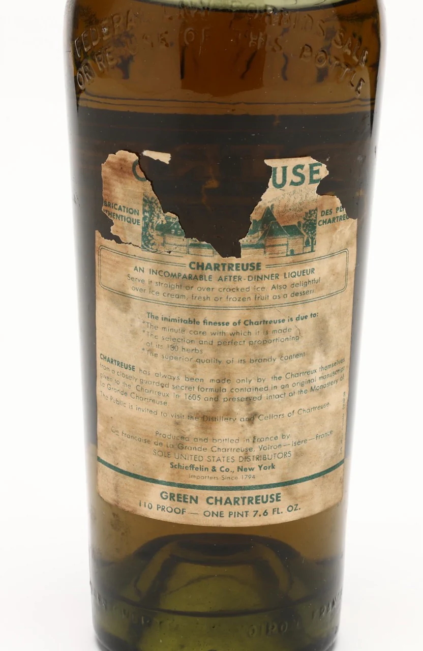 Chartreuse Green Verte Voiron 1956-1964 700ml - Image 4