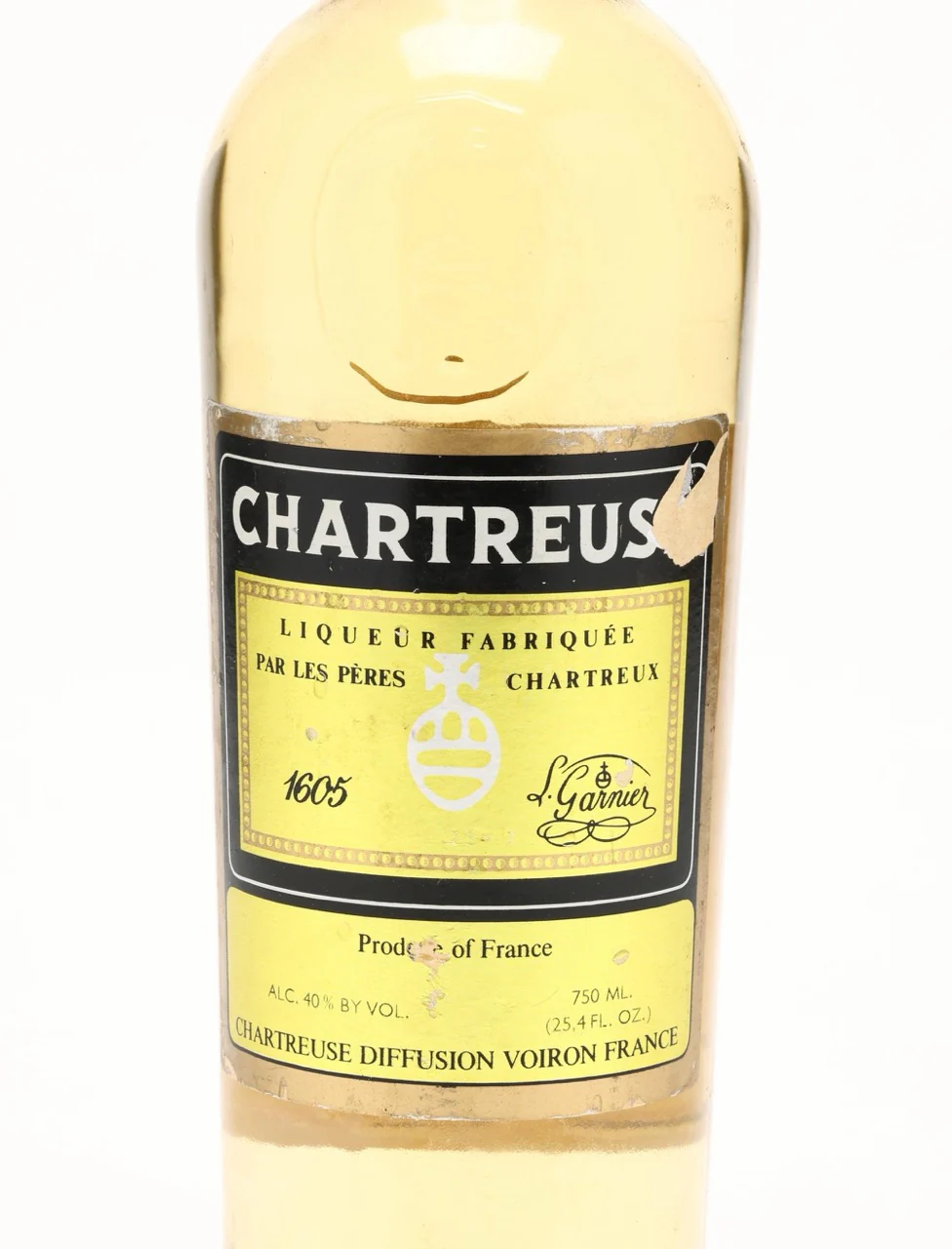 Chartreuse Jaune / Yellow Voiron 1980s 750ml - Image 2