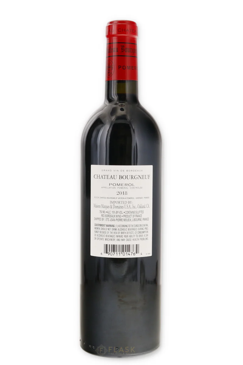 Chateau Bourgneuf Pomerol 2018 - Image 2