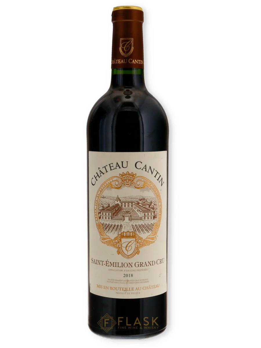 Chateau Cantin Saint Emilion Grand Cru 2018