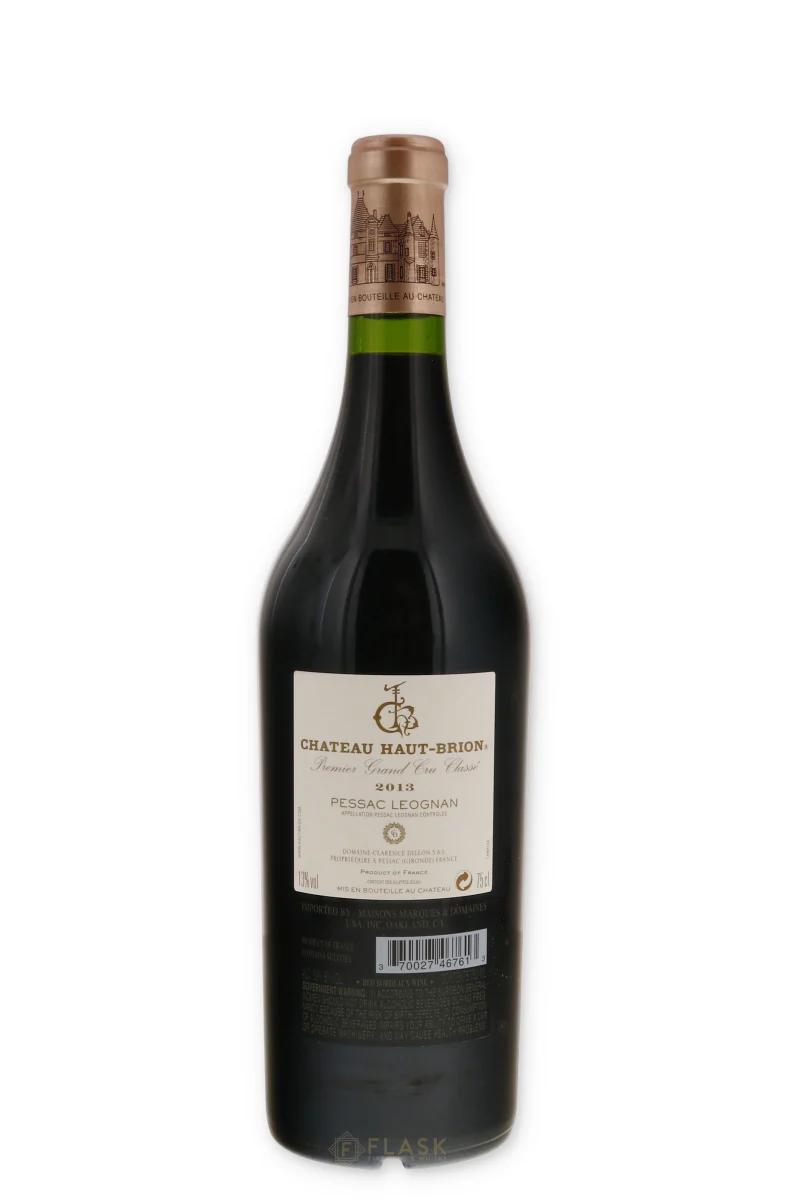Chateau Haut Brion Pessac Leognan 2013 - Image 2