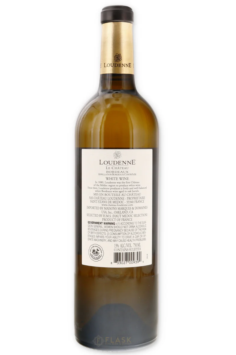 Chateau Loudenne Bordeaux Blanc 2018 - Image 2