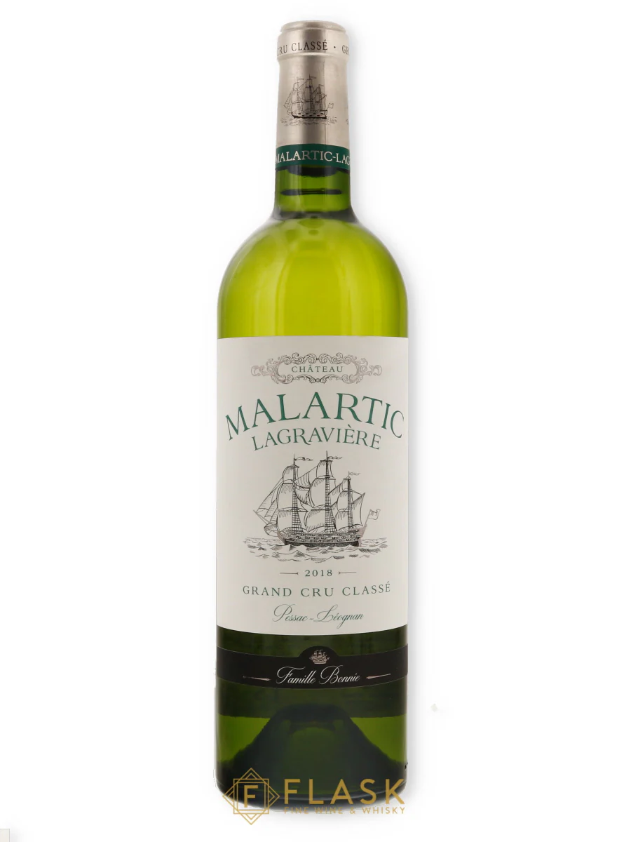Chateau Malartic Lagraviere Blanc Pessac Leognan 2018