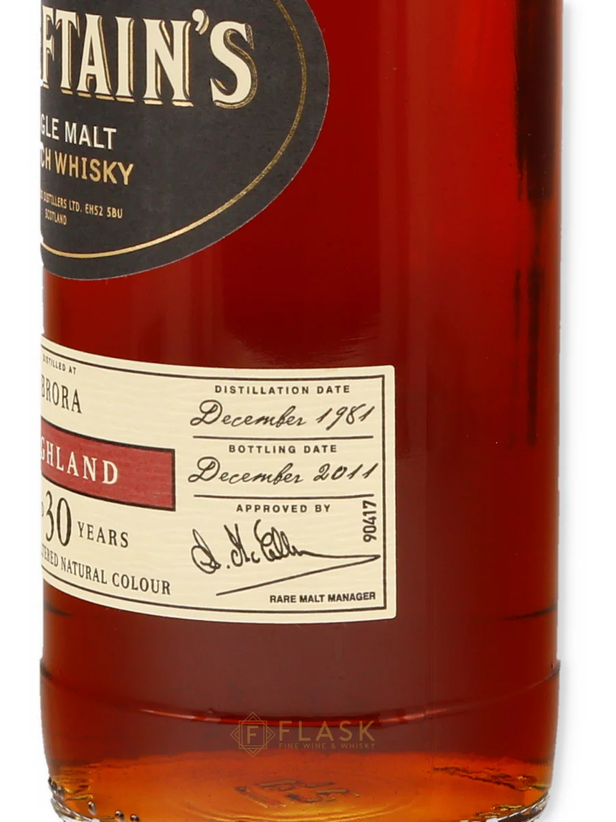 Brora 1981 Chieftains 30 Year Old Single Sherry Cask #1523 54.6% - Image 3