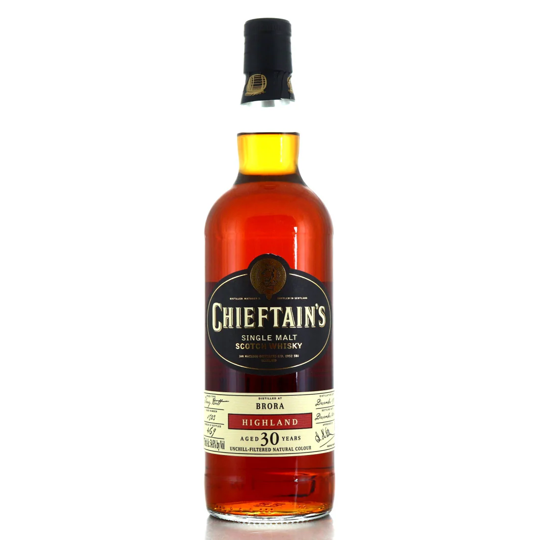 Brora 1981 Chieftains 30 Year Old Single Sherry Cask #1523 54.6% - Image 4