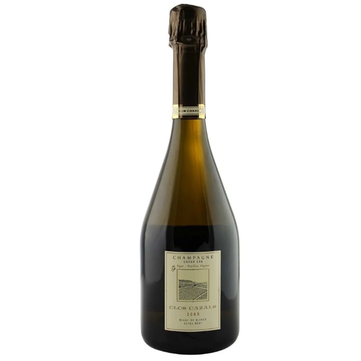 Clos Cazals Blanc de Blanc Extra Brut Grand Cru Champagne 2006 1.5 Liter Magnum - Image 2
