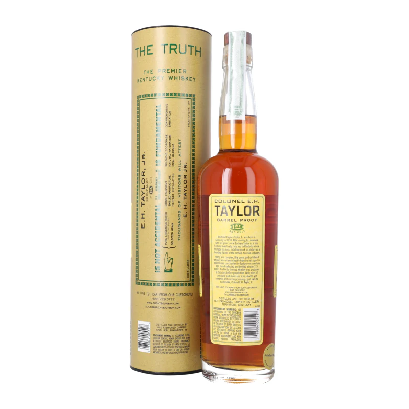 Colonel E.H. Taylor Barrel Proof Bourbon 129 Proof / 2014 Batch 3 - Image 2