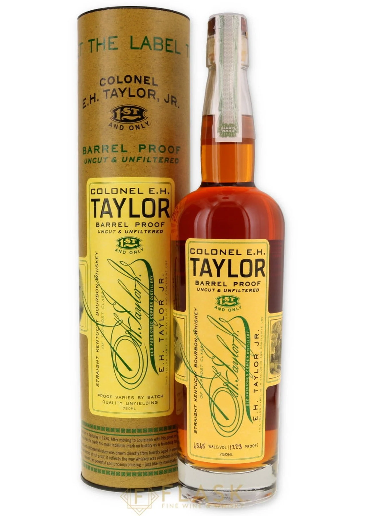 Colonel E.H. Taylor Barrel Proof Bourbon Batch 10 127.3 Proof 2021