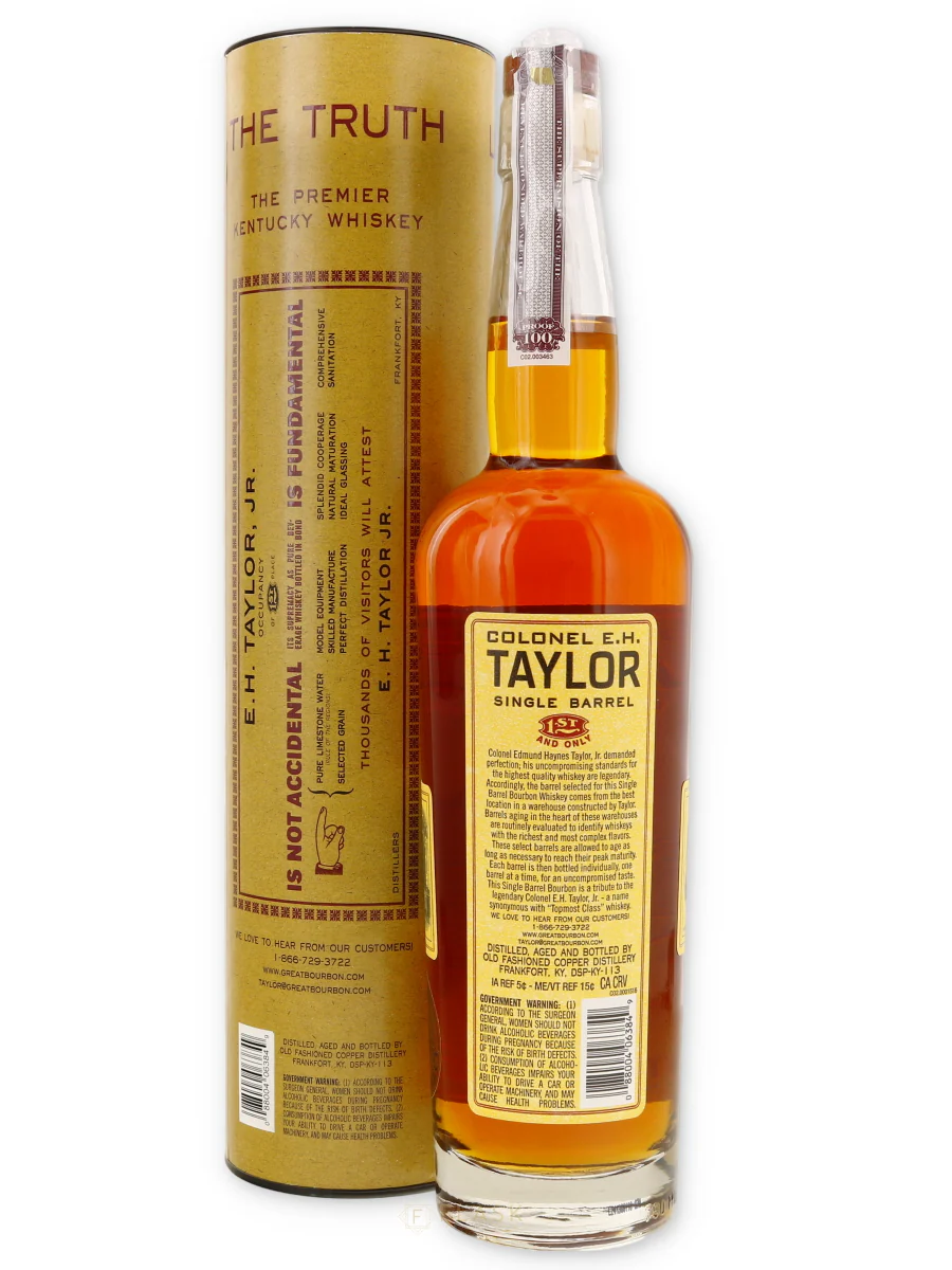 Colonel E.H. Taylor "Platinum Barrels" Single Barrel Select - Image 2