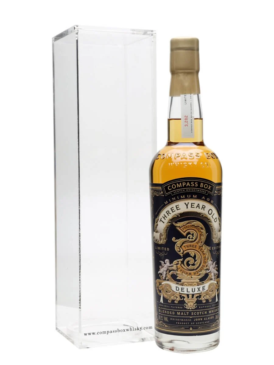 Compass Box Three Year Old Deluxe Limited Edition Blended Malt Scotch Whisky 70cl
