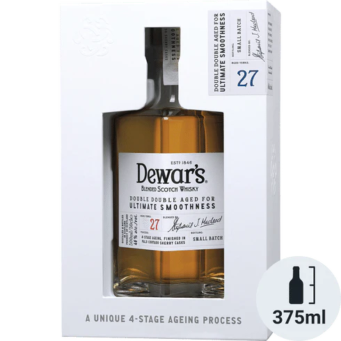 Dewars 27 Year Old Double Double 92 Proof 375ml