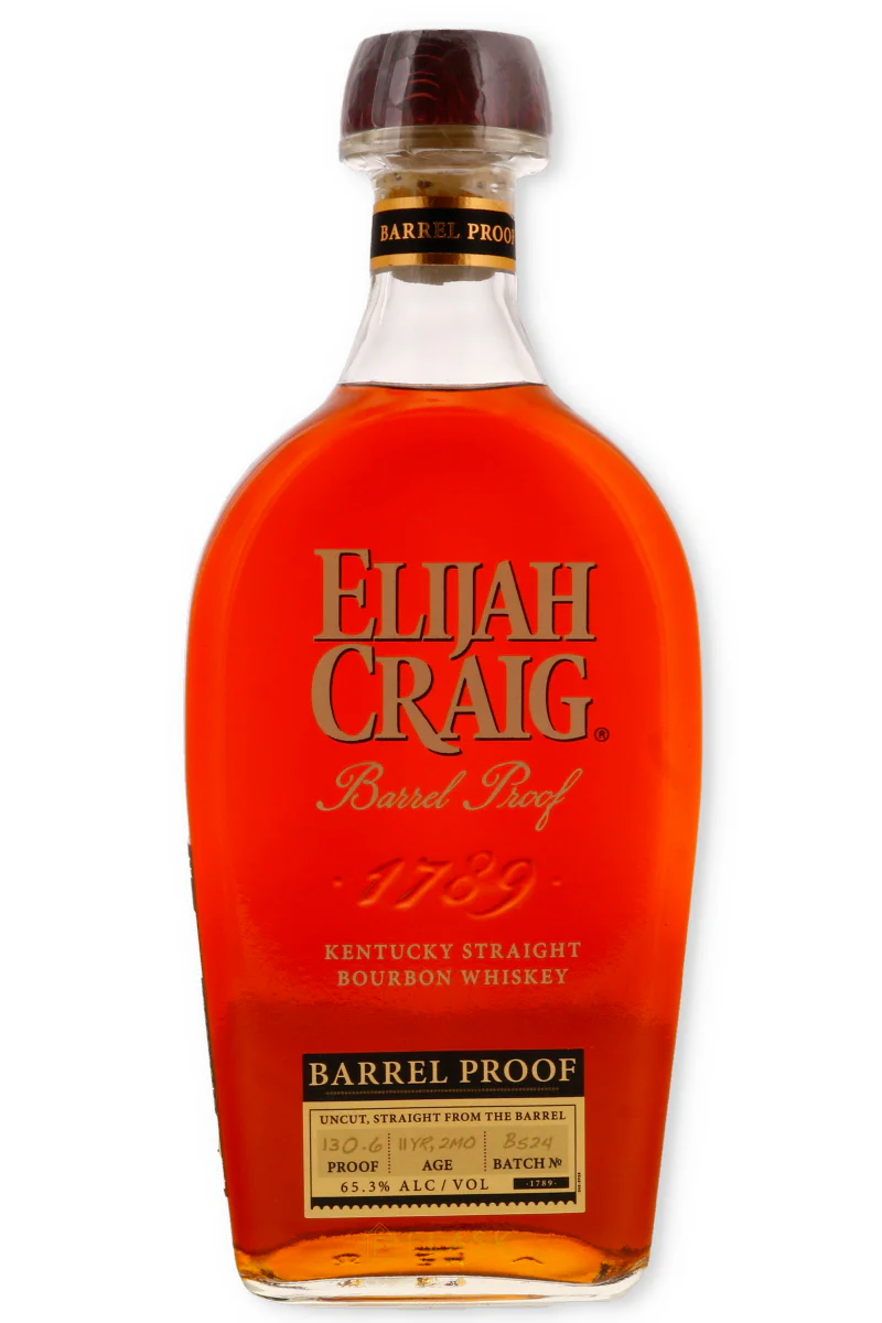 Elijah Craig Barrel Proof 130.6 11yr2mo Batch B524
